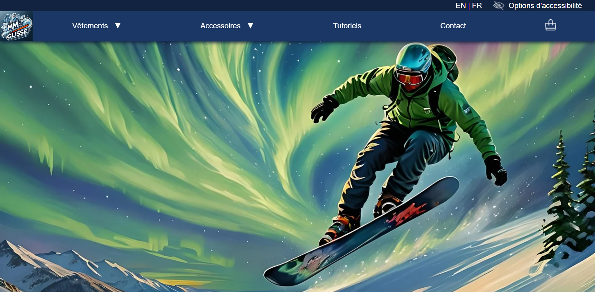 Projet Site MMI Glisse